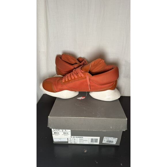 Rick Owens RO Runner Sneakers - Rust/Orange (EU 42 / US 9)